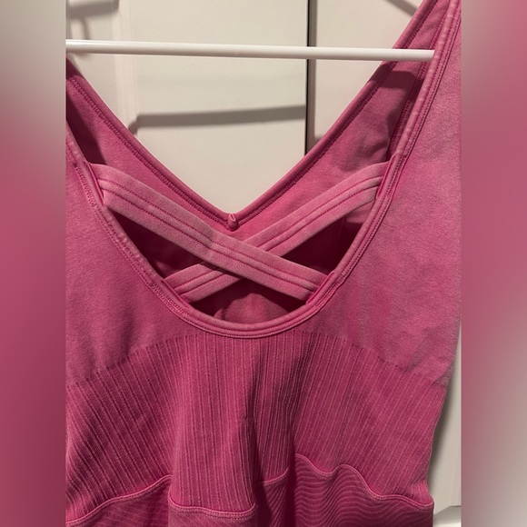 JoyLab Hot Pink Sleeveless Romper Jumpsuit - Picture 5 of 6